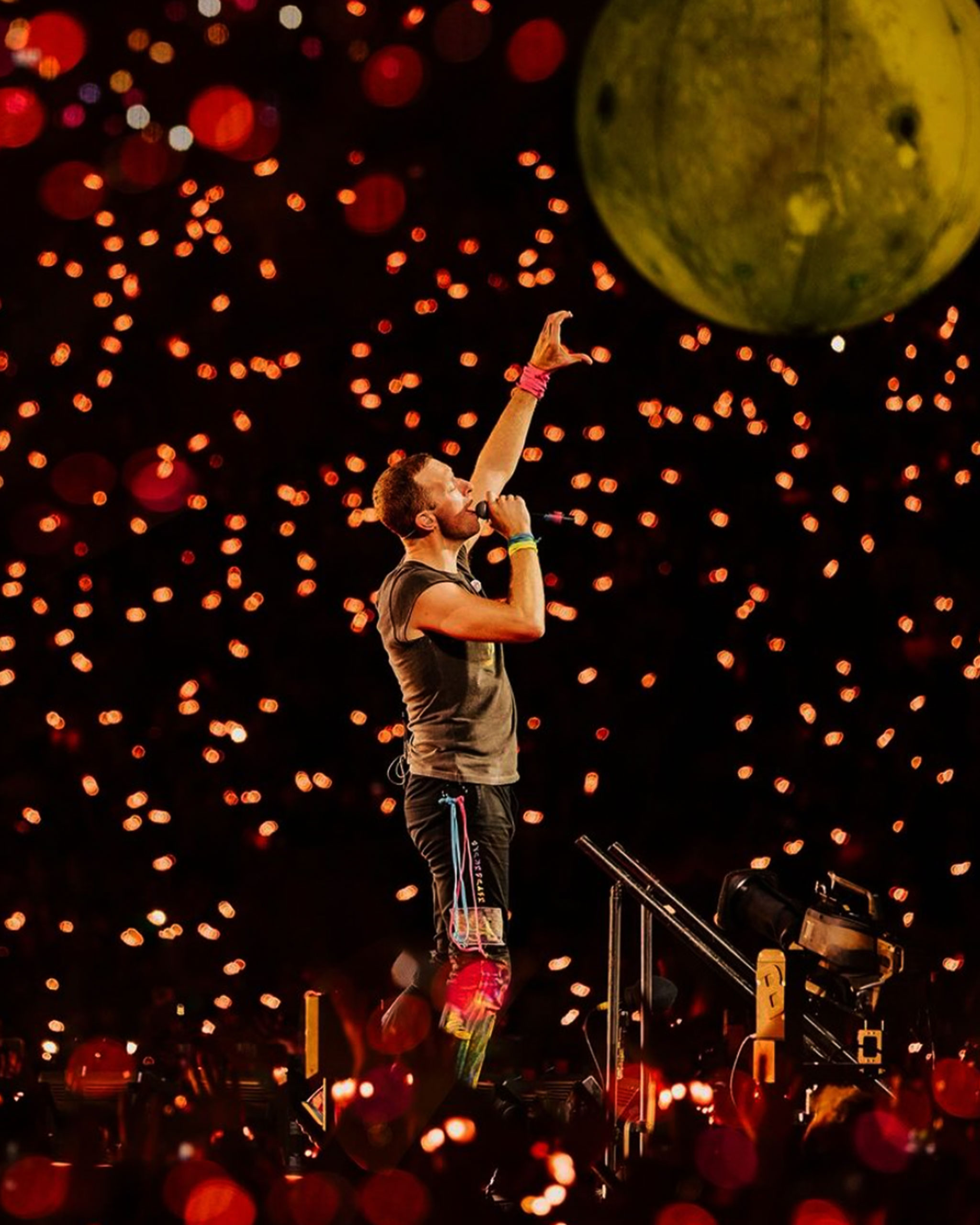 Coldplay sets the benchmark in the entertainment and event-staging industries, holding concerts that hit the mark for profit and sustainability.