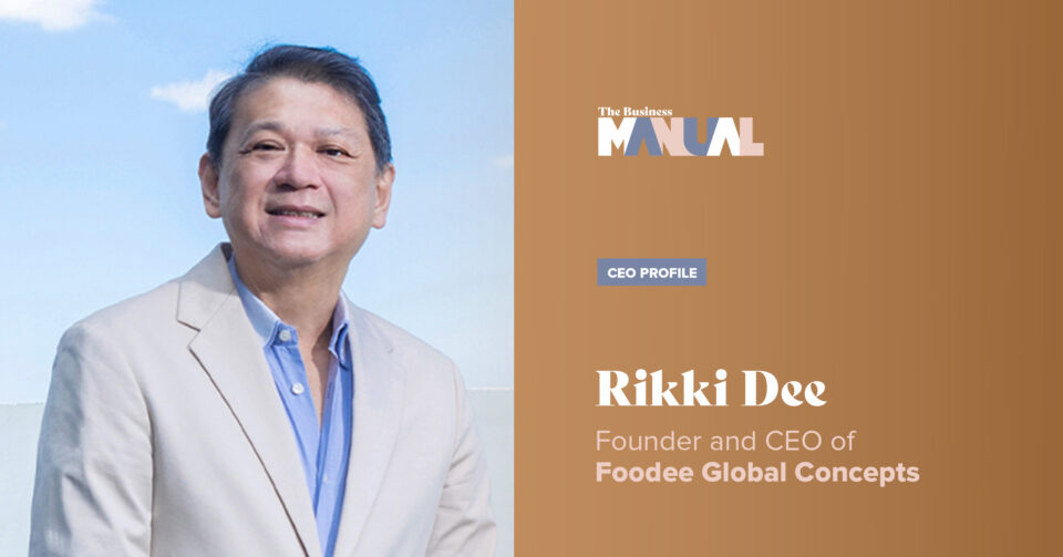 Rikki Dee is the CEO and Founder of the multi-billion peso food empire Foodee Global Concepts, with a strong portfolio of restaurants and global franchises.