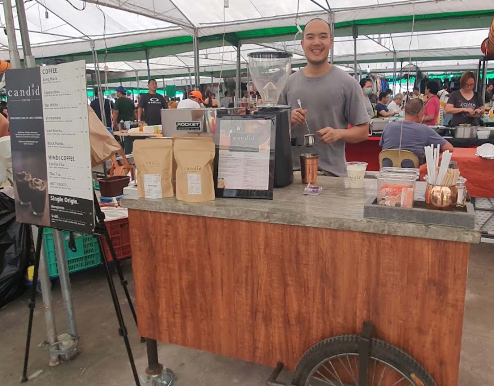 Candid Coffee owner Lorenzo Castillo shares how he has been able to grow his company from a simple coffee cart to a coffee business with six branches.